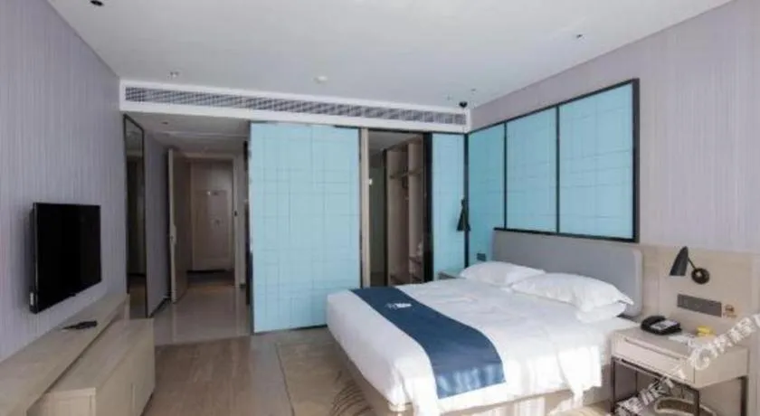 Bed in Echarm Hotel An'xi Hengxing Coach Station