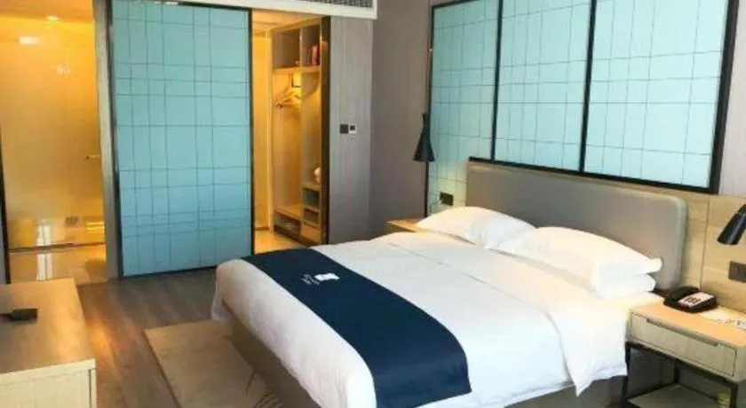 Bed in Echarm Hotel An'xi Hengxing Coach Station
