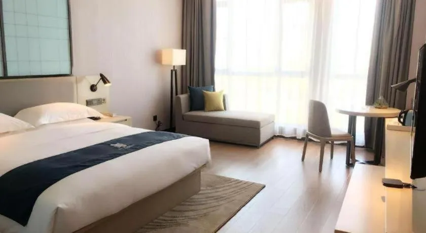 Bed in Echarm Hotel An'xi Hengxing Coach Station