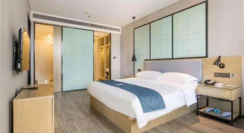 Bed in Echarm Hotel An'xi Hengxing Coach Station