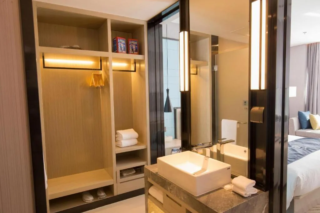 Bed in Echarm Hotel An'xi Hengxing Coach Station