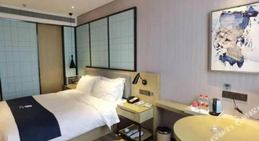 Bed in Echarm Hotel An'xi Hengxing Coach Station