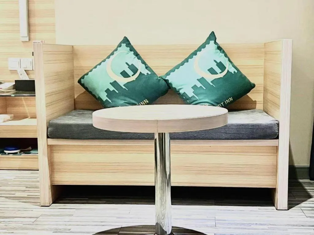 Bed in City Comfort Inn Wuhan Panlongcheng Baishang Shopping Center