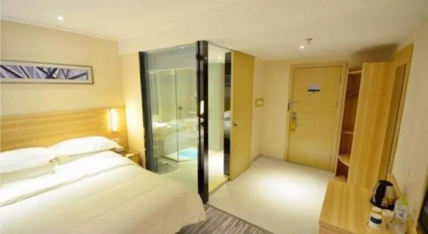 Bed in City Comfort Inn Hankou Railway Station Tangjiadun Wanda Plaza