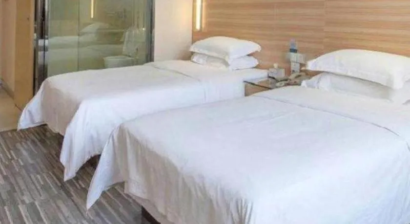 Bed in City Comfort Inn Hankou Railway Station Tangjiadun Wanda Plaza
