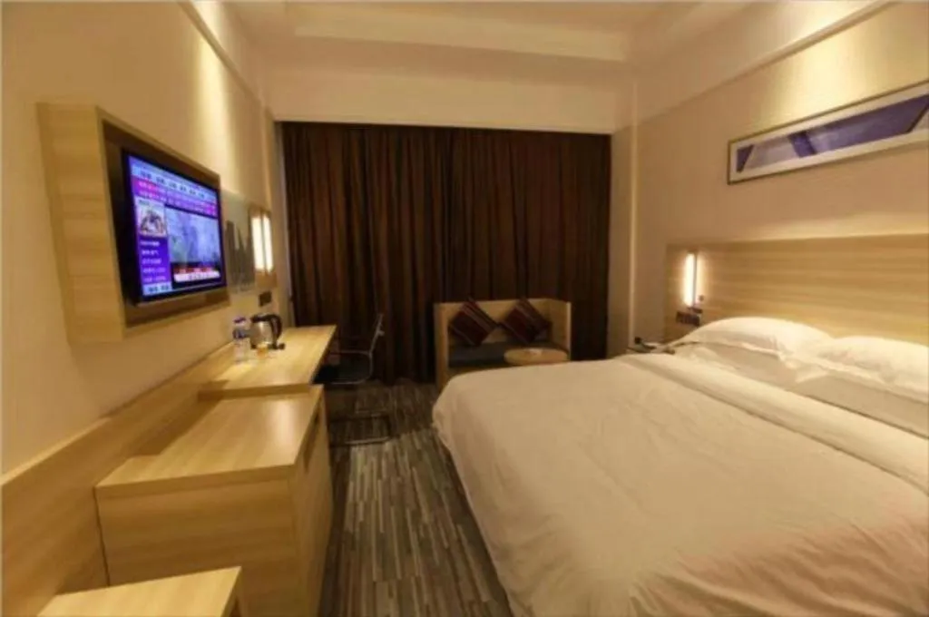 Bed in City Comfort Inn Hankou Railway Station Tangjiadun Wanda Plaza