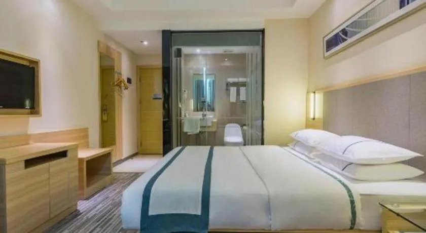 Bed in City Comfort Inn Guangzhou Tower Kecun Metro Station Dunhe