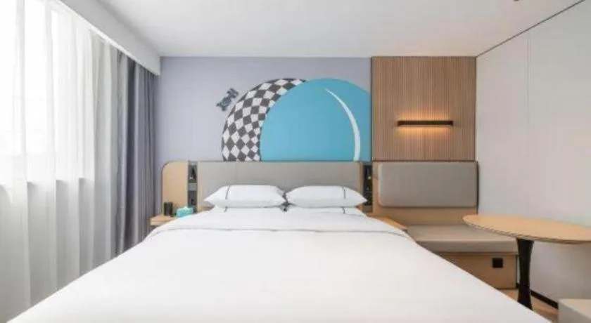 Bed in City Comfort Inn Guangzhou Tower Kecun Metro Station Dunhe