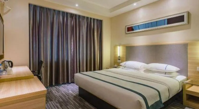 Bed in City Comfort Inn Guangzhou Tower Kecun Metro Station Dunhe