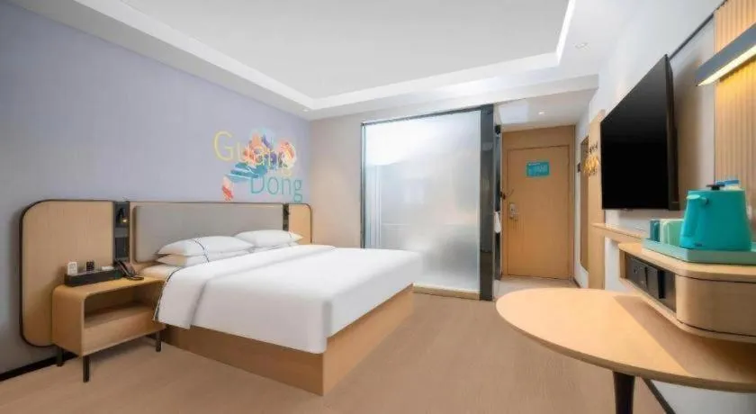 Bed in City Comfort Inn Guangzhou Tower Kecun Metro Station Dunhe