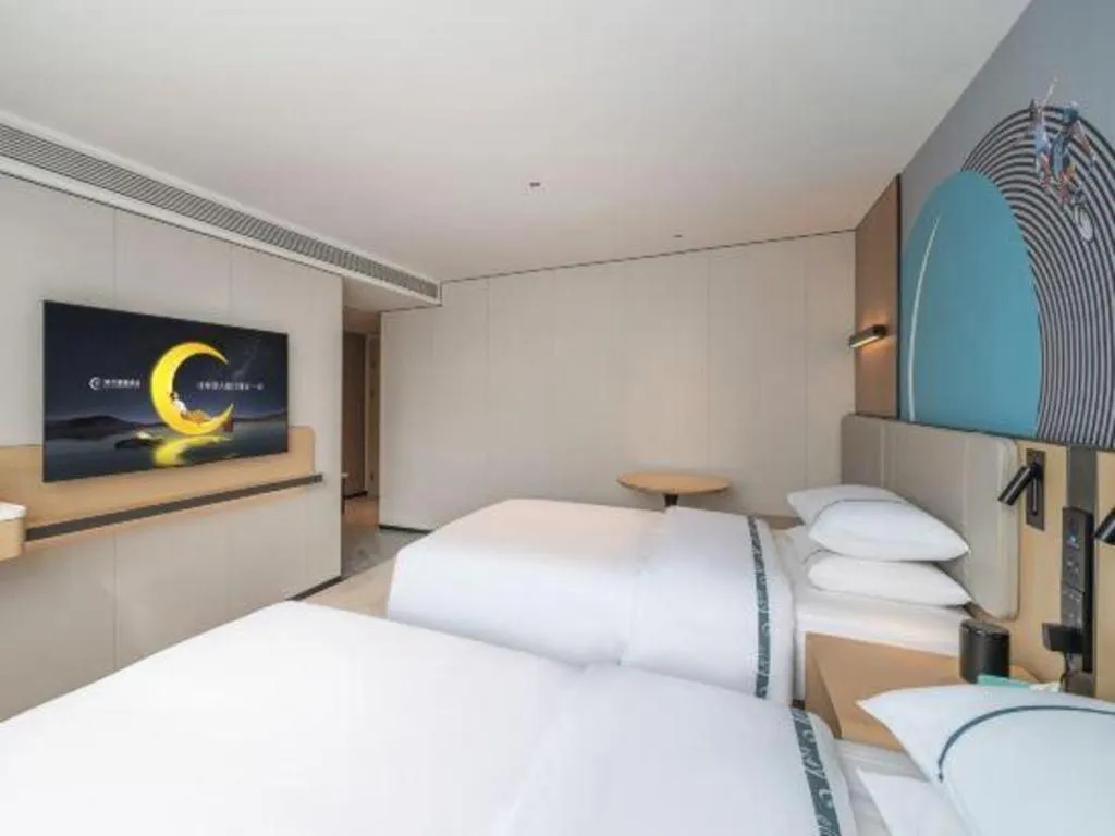Bed in City Comfort Inn Guangzhou Tower Kecun Metro Station Dunhe