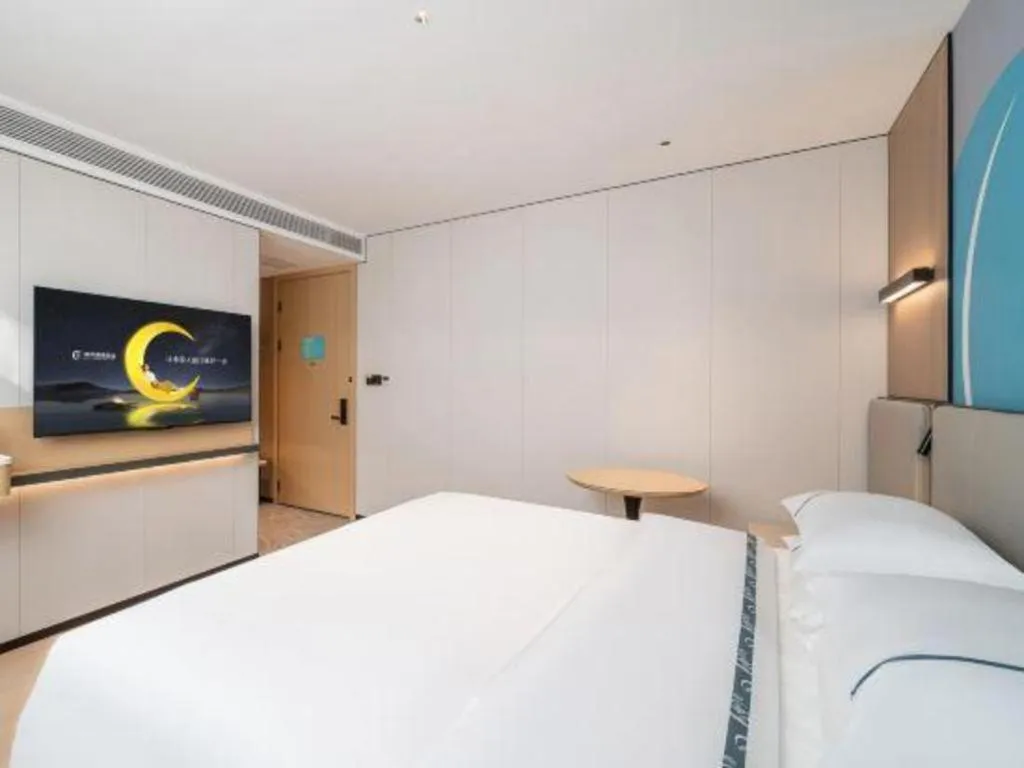 Bed in City Comfort Inn Guangzhou Tower Kecun Metro Station Dunhe