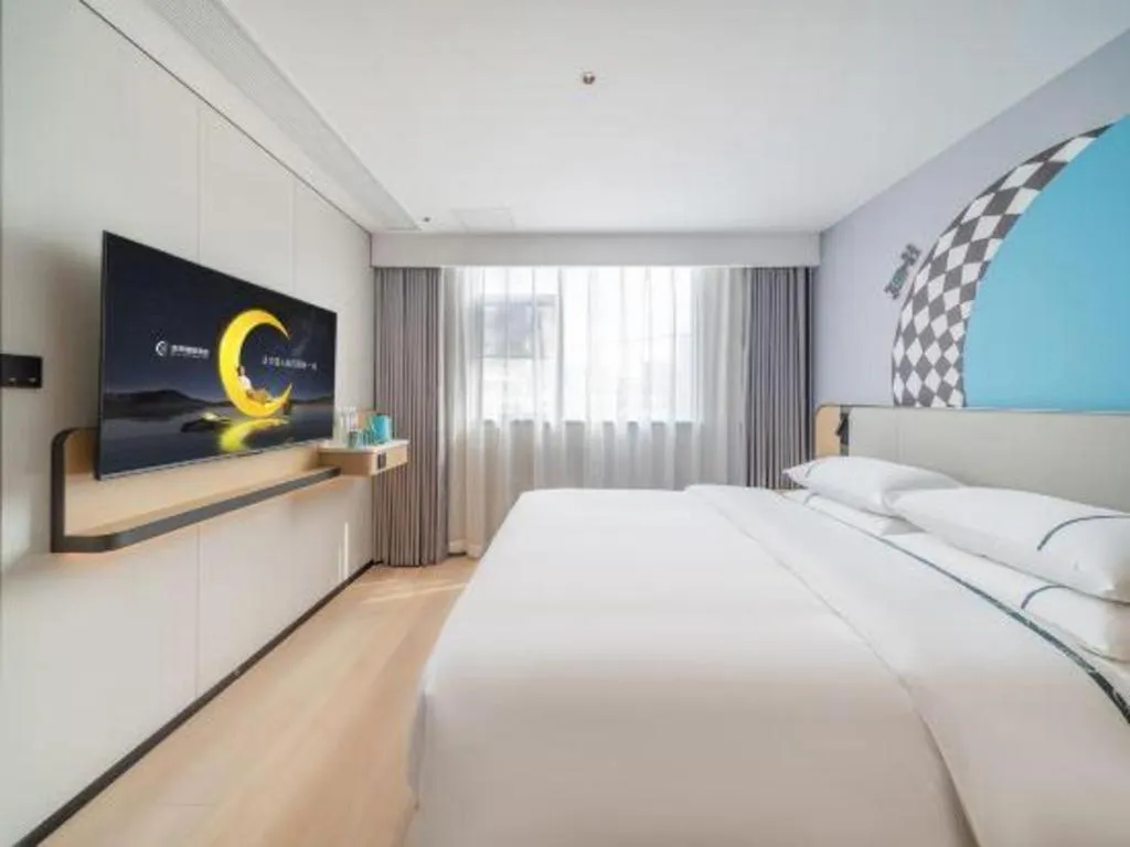 Bed in City Comfort Inn Guangzhou Tower Kecun Metro Station Dunhe