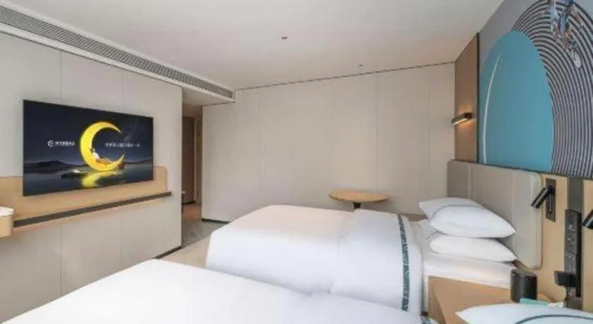 Bed in City Comfort Inn Guangzhou Tower Kecun Metro Station Dunhe