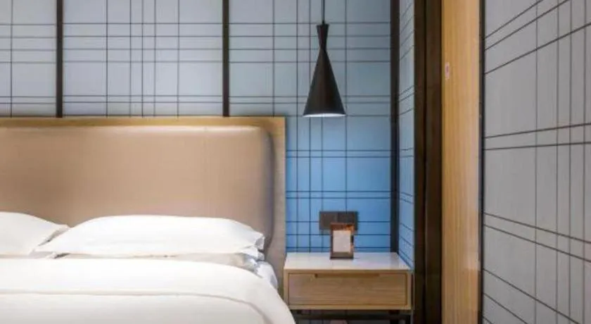 Bed in Echarm Hotel Yiyang Wanda Plaza