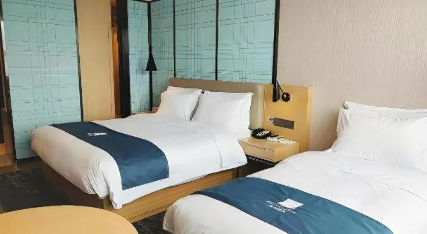 Bed in Echarm Hotel Xian Ming City Wall South Gate