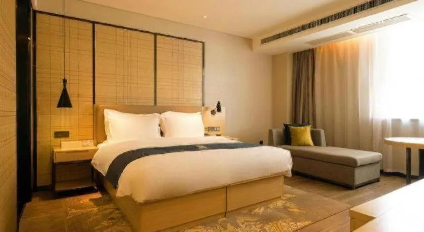 Bed in Echarm Hotel Xian Ming City Wall South Gate