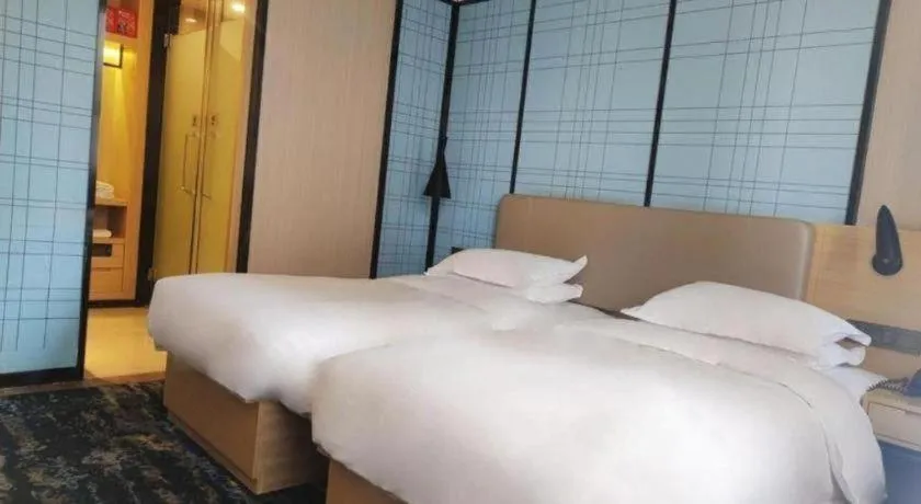 Bed in Echarm Hotel Xian Ming City Wall South Gate