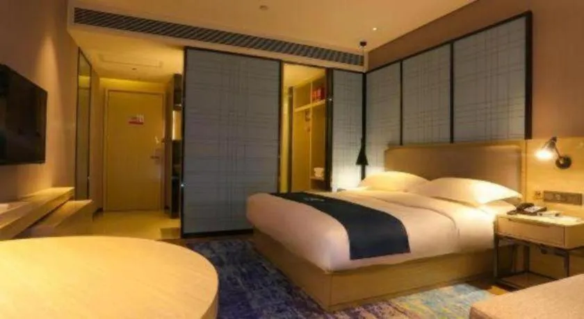 Bed in Echarm Hotel Xian Ming City Wall South Gate