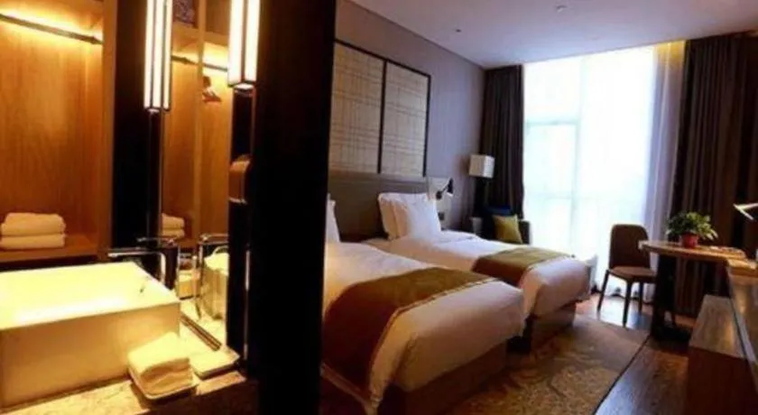 Bed in Echarm Hotel Changsha Gaoqiao