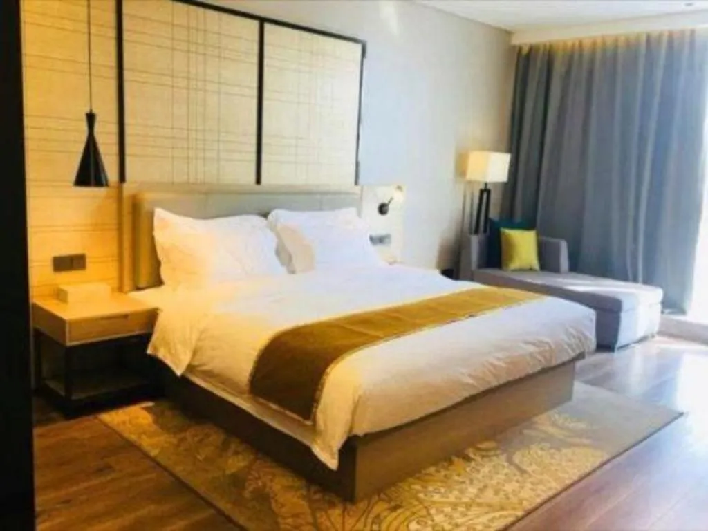 Bed in Echarm Hotel Changsha Gaoqiao