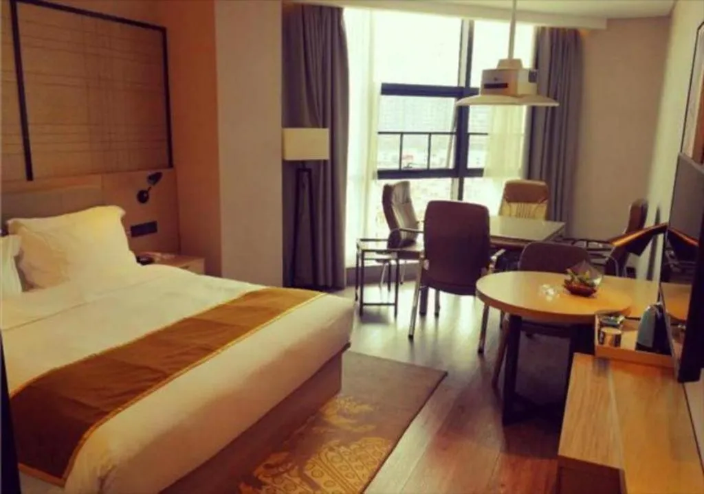 Bed in Echarm Hotel Changsha Gaoqiao