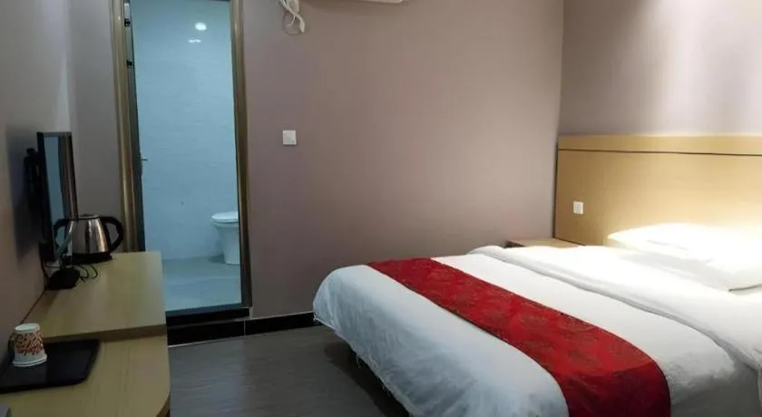 Bed in Ying Feng Yuan Hotel