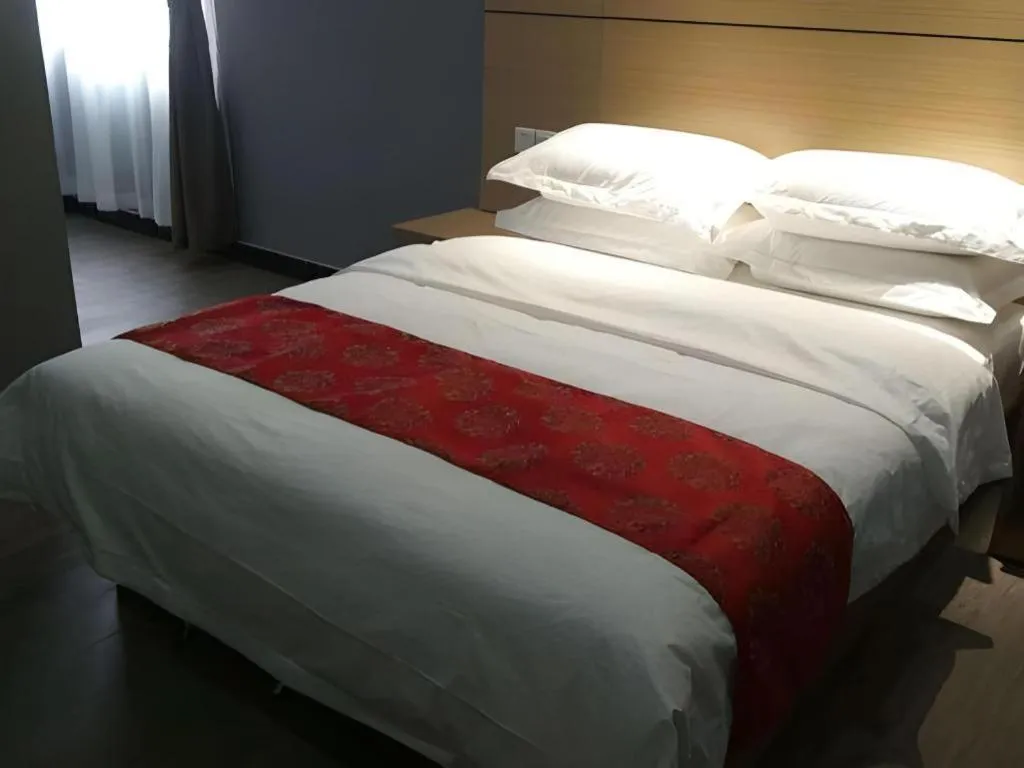 Bed in Ying Feng Yuan Hotel