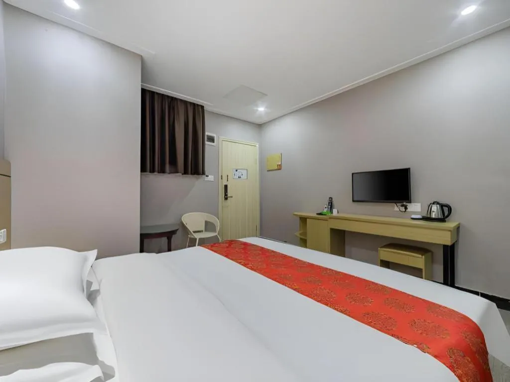 Bed in Ying Feng Yuan Hotel