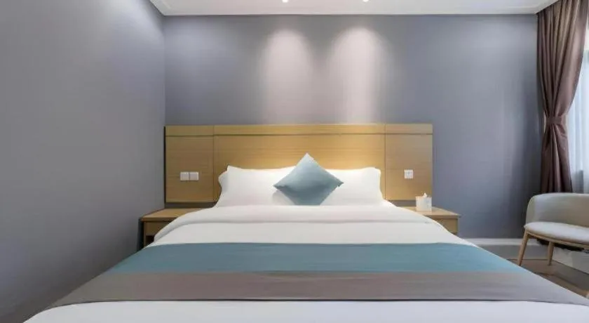 Bed in Ying Feng Yuan Hotel