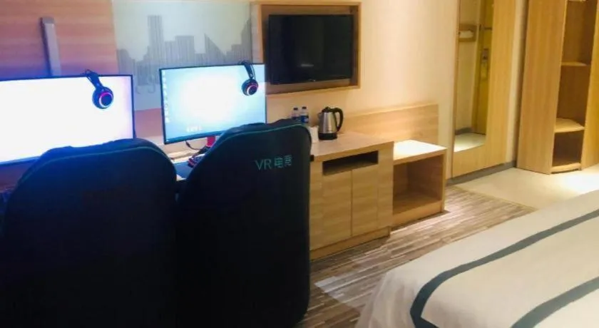 Bed in City Comfort Inn Wuhan Tianhe Airport Julong Avenue Metro Station