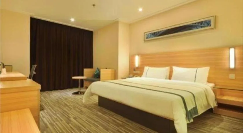 Bed in City Comfort Inn Wuhan Tianhe Airport Julong Avenue Metro Station