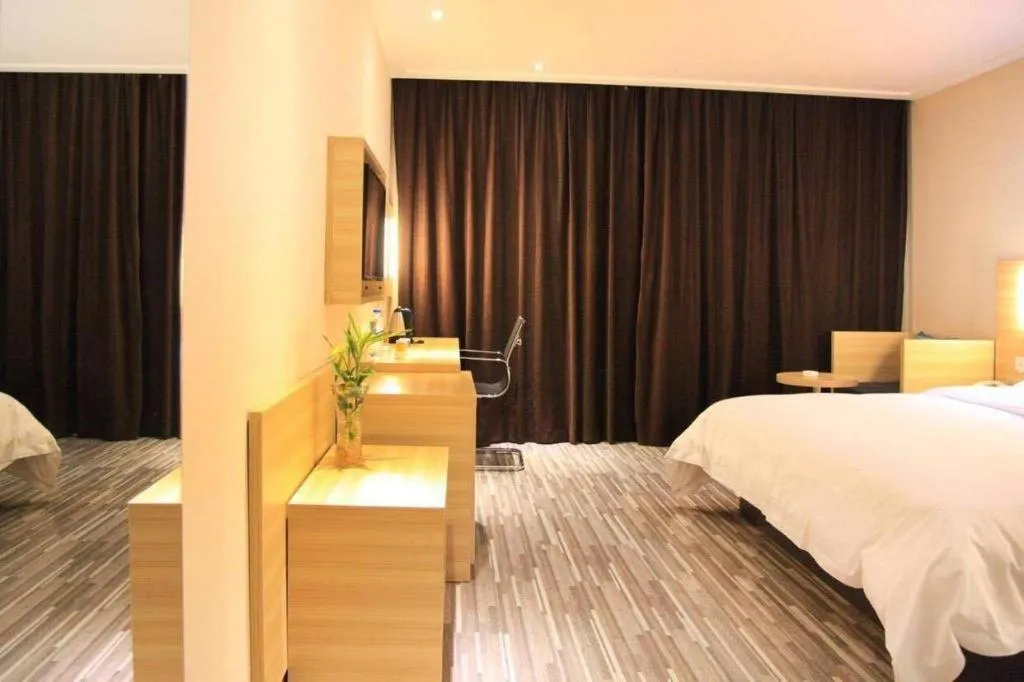 Bed in City Comfort Inn Wuhan Tianhe Airport Julong Avenue Metro Station