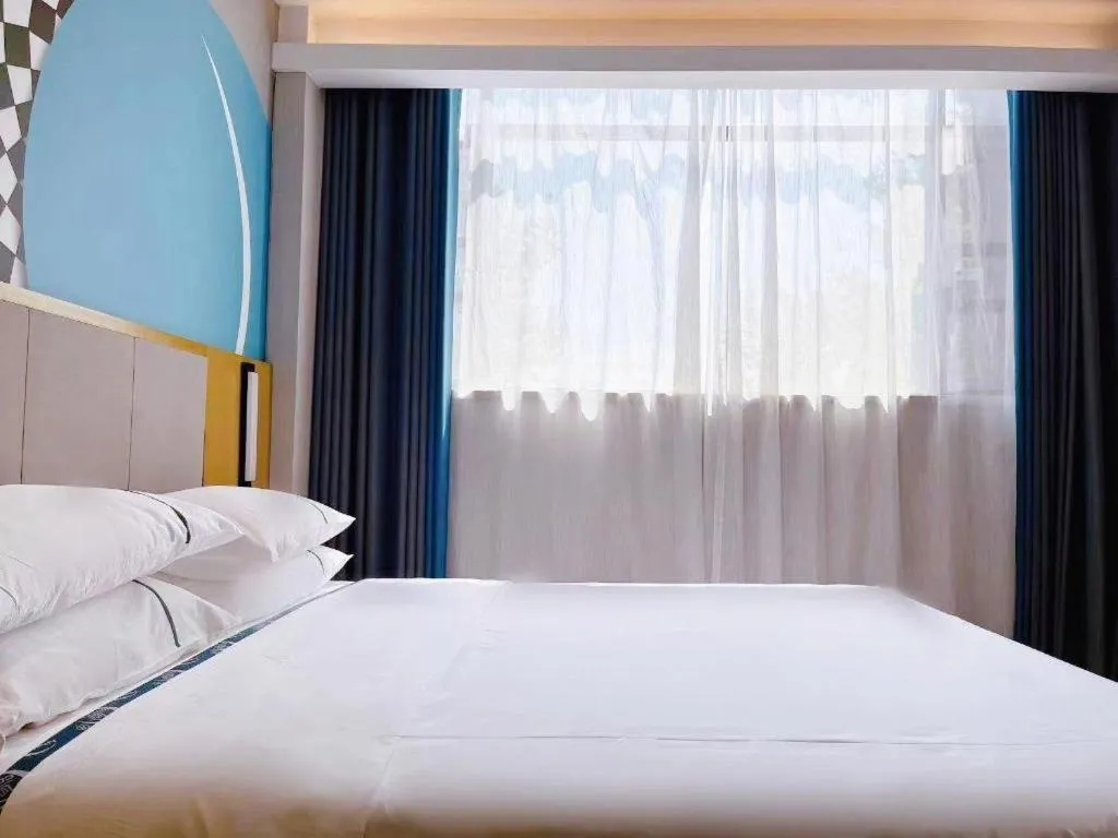 Bed in City Comfort Inn Suizhou Yanhe Avenue