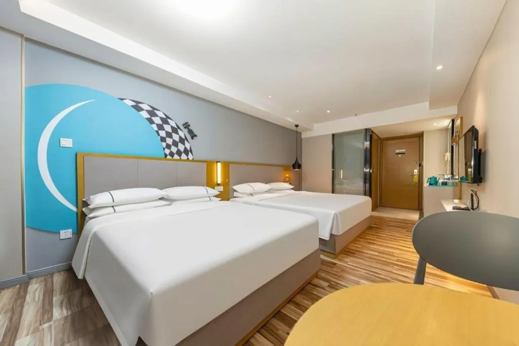 Bed in City Comfort Inn Suizhou Yanhe Avenue