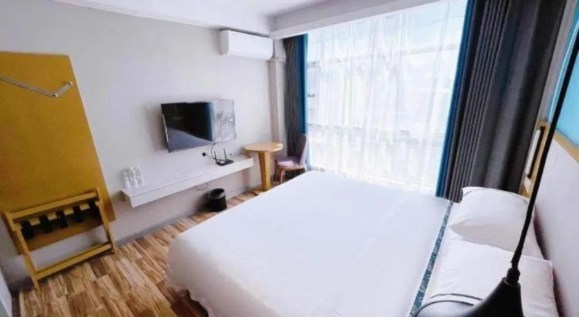 Bed in City Comfort Inn Suizhou Yanhe Avenue