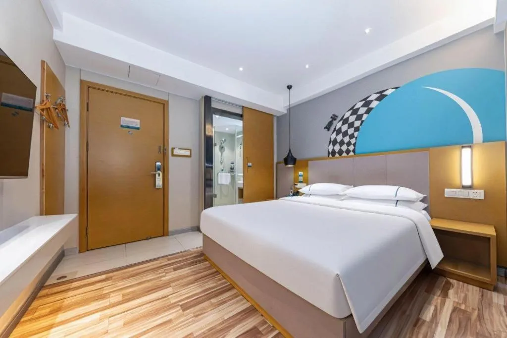 Bed in City Comfort Inn Suizhou Yanhe Avenue