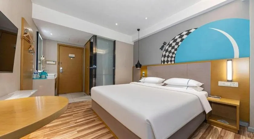 Bed in City Comfort Inn Suizhou Yanhe Avenue