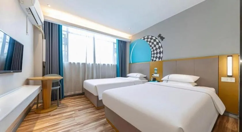 Bed in City Comfort Inn Suizhou Yanhe Avenue