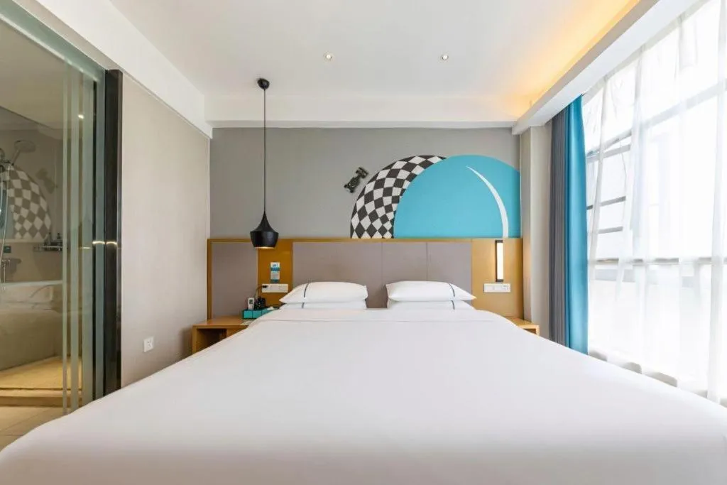 Bed in City Comfort Inn Suizhou Yanhe Avenue