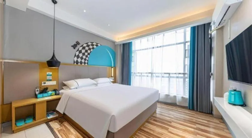 Bed in City Comfort Inn Suizhou Yanhe Avenue