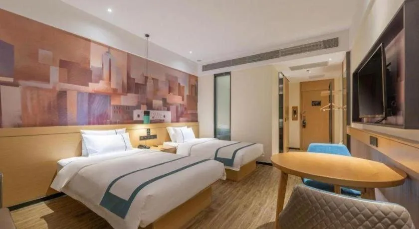 Bed in City Comfort Inn Tai'an Taishan Tianwai Village Hongmen