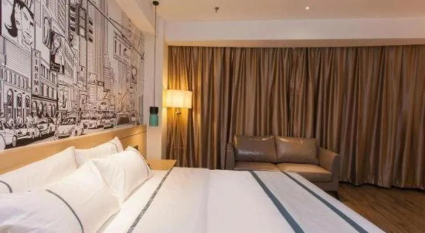 Bed in City Comfort Inn Tai'an Taishan Tianwai Village Hongmen