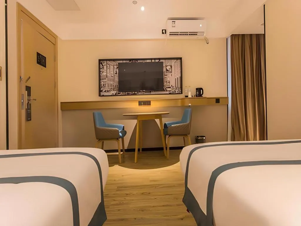 Bed in City Comfort Inn Nanning Yudong Jinxiang Metro Station