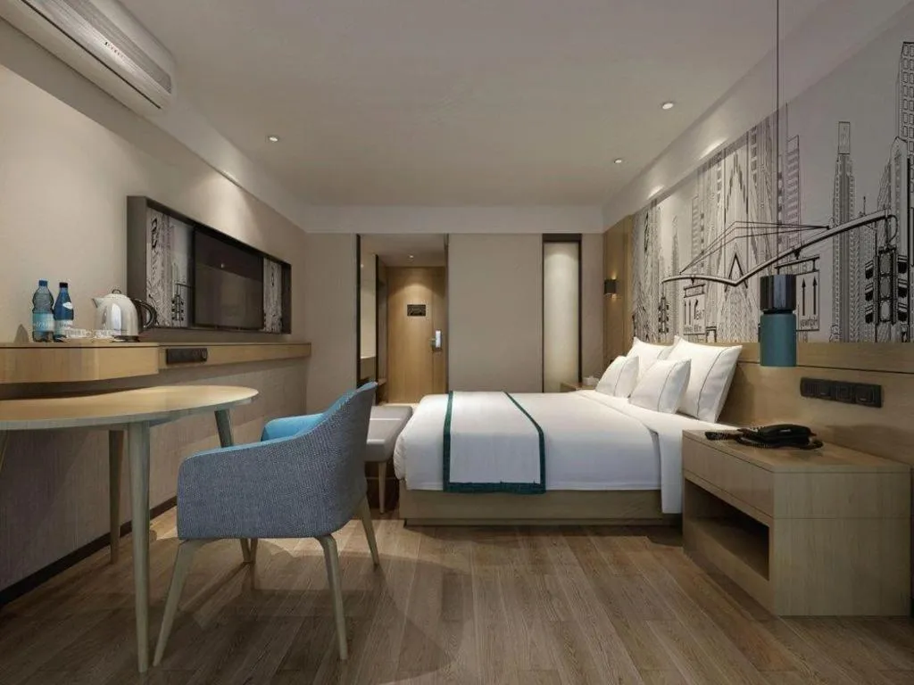 Bed in City Comfort Inn Nanning Yudong Jinxiang Metro Station