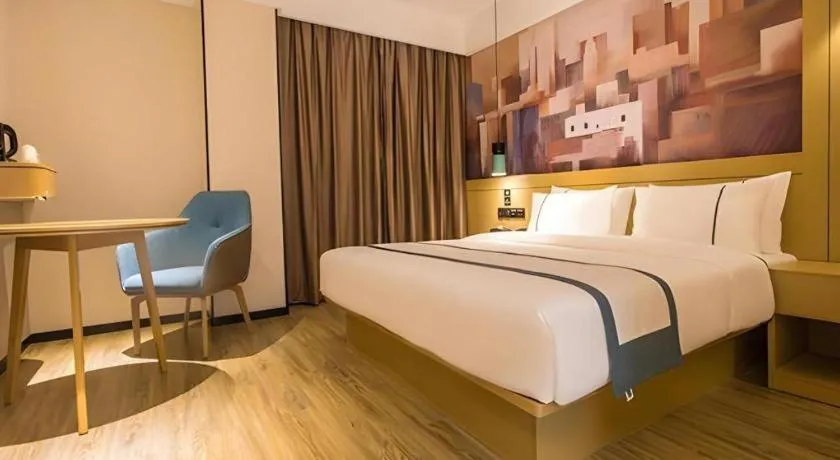 Bed in City Comfort Inn Nanning Yudong Jinxiang Metro Station