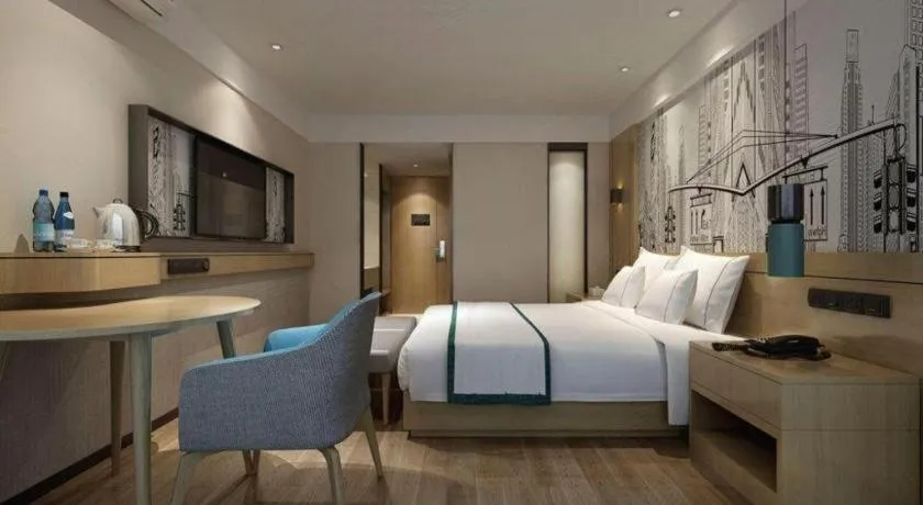 Bed in City Comfort Inn Nanning Yudong Jinxiang Metro Station