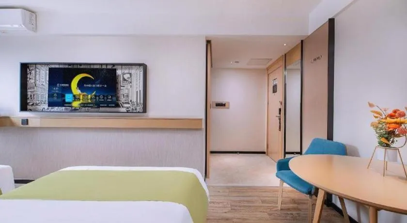 Bed in City Comfort Inn Nanning Yudong Jinxiang Metro Station