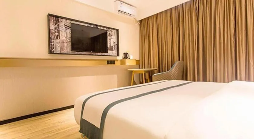 Bed in City Comfort Inn Nanning Yudong Jinxiang Metro Station