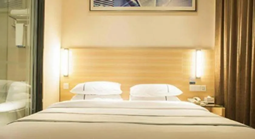 Bed in City Comfort Inn Yulin Jincheng Center Municipal Government